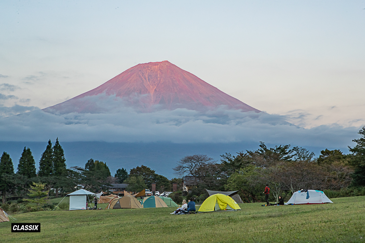 田貫湖キャンプ場（静岡県）｜条件が揃えば“ダブル・ダイヤモンド富士