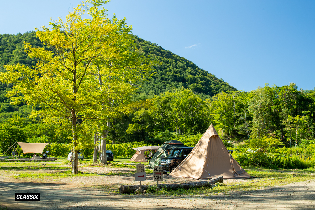 八剣山ワイナリー 焚き火キャンプ（北海道）
