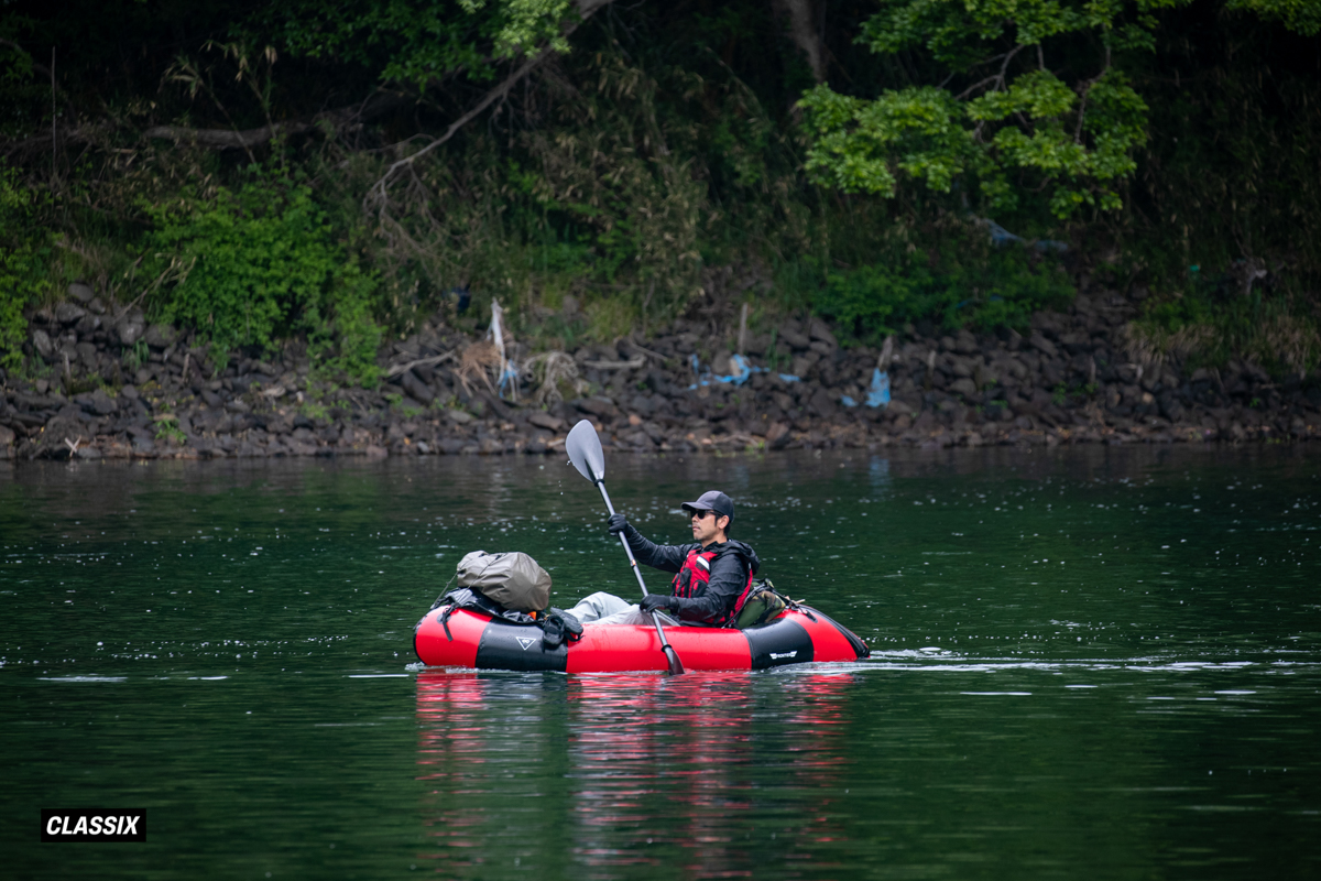 パックラフトで行く四万十川｜オーチョキャンプ