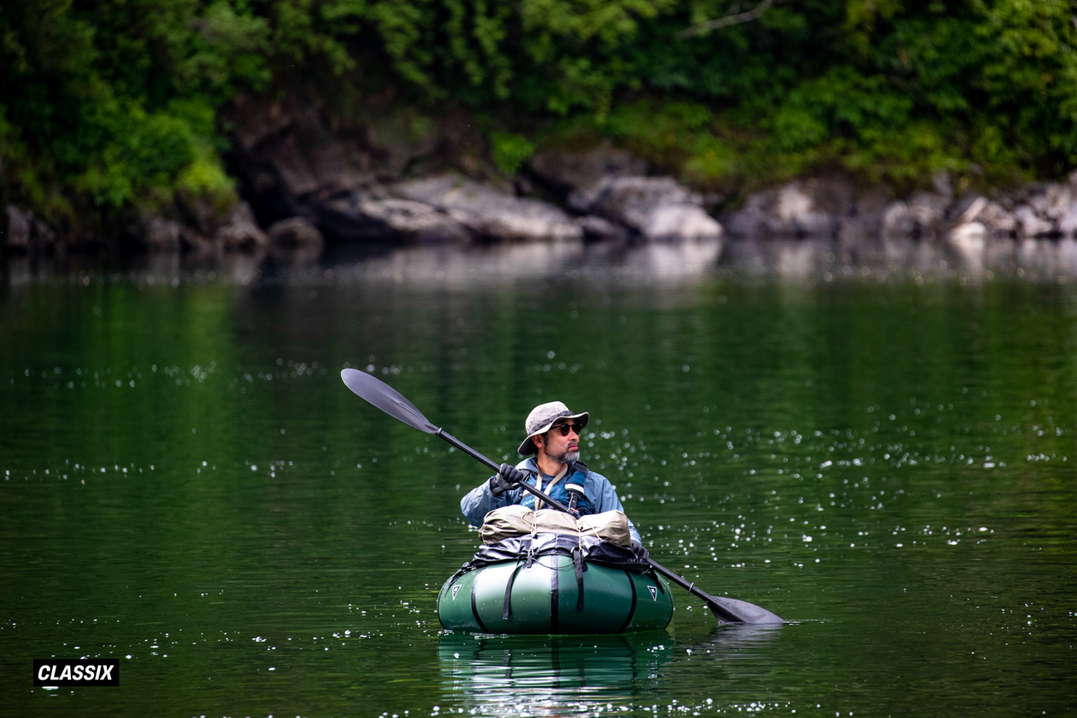 パックラフトで行く四万十川｜オーチョキャンプ