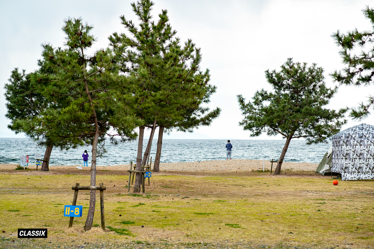 マキノサニービーチ知内浜オートキャンプ場（滋賀県）