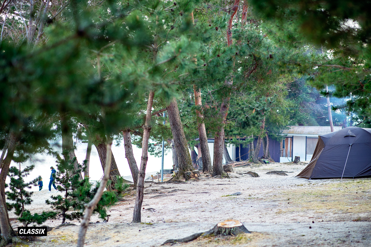 青柳浜キャンプ場（滋賀県）